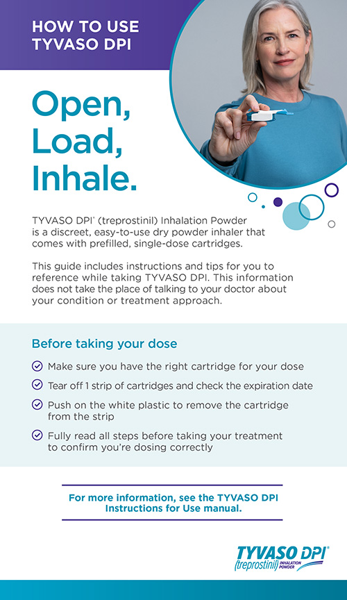 TYVASO DPI Quick Tips Guide