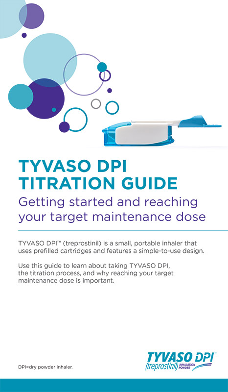 TYVASO DPI Titration Guide
